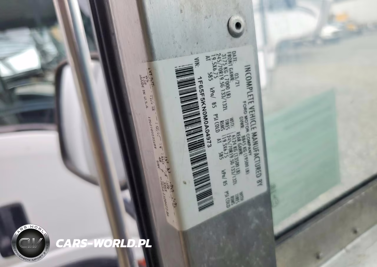 2021 Ford F59 VIN:1F65F5KN0M0A04973 - 13