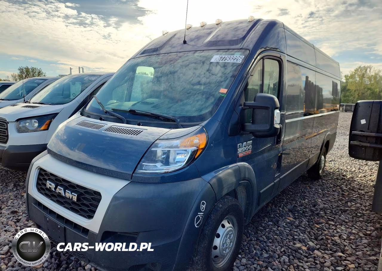 2021 Ram Promaster 3500 3500 High VIN:3C6MRVJGXME586291 - 1