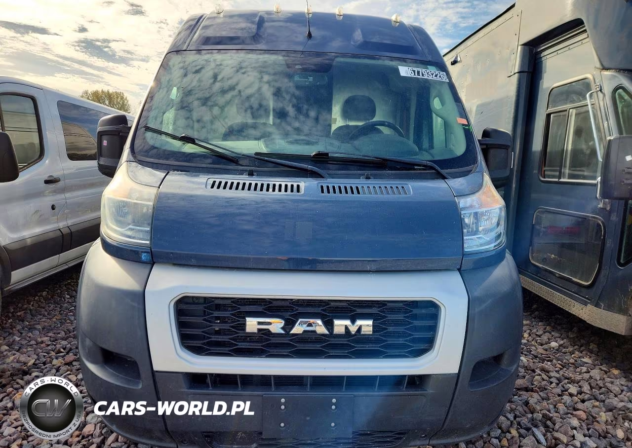 2021 Ram Promaster 3500 3500 High VIN:3C6MRVJGXME586291 - 5