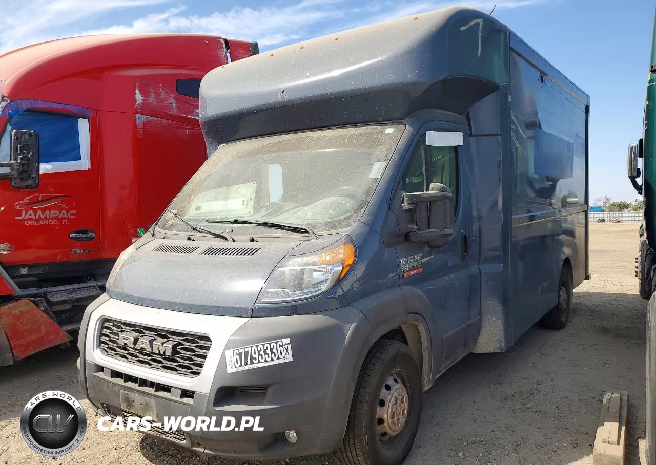 2022 Ram Promaster 3500 Delivery Truck VIN:3C7WRVMG2NE126222 - 1