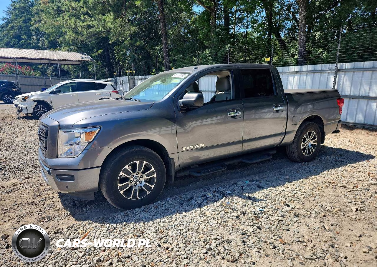 2021 Nissan Titan Sv VIN:1N6AA1EF5MN500567 - 1