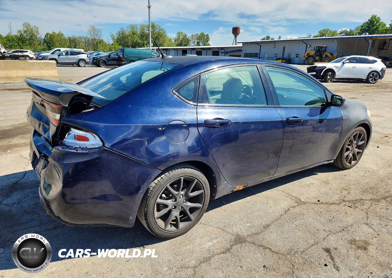 2013 Dodge Dart Sxt VIN:1C3CDFBA1DD175886 - 3