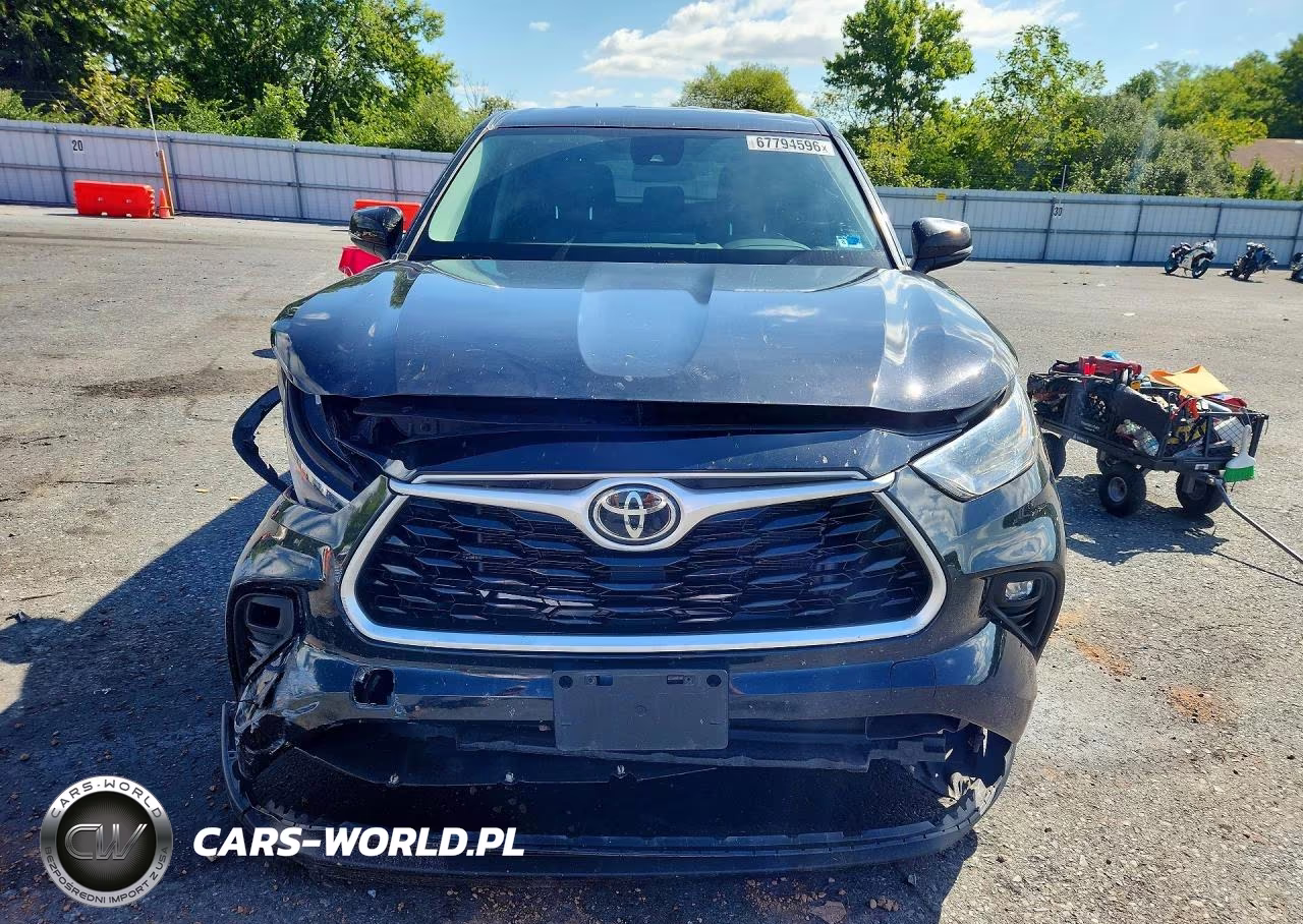 2022 Toyota Highlander Le VIN:5TDBZRBH9NS255904 - 5