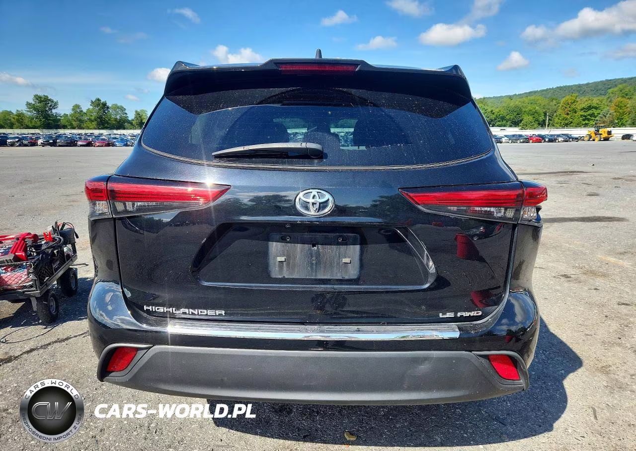 2022 Toyota Highlander Le VIN:5TDBZRBH9NS255904 - 6