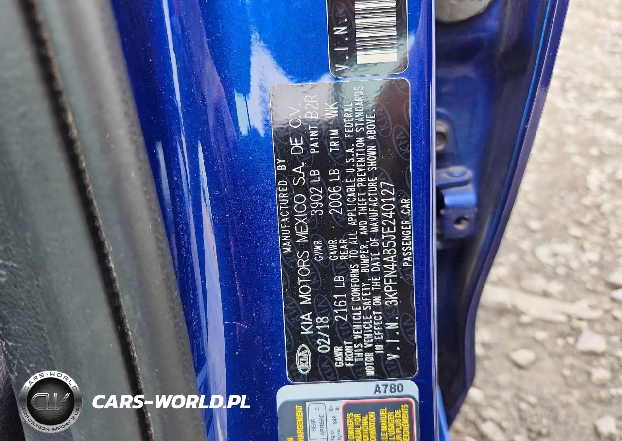 2018 Kia Forte Ex VIN:3KPFN4A85JE240127 - 12