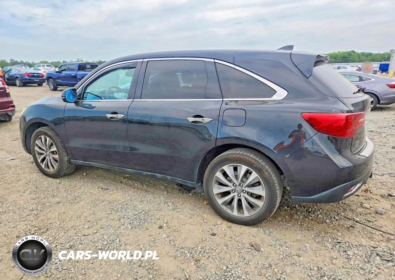 2014 Acura Mdx Technology VIN:5FRYD4H42EB026838 - 2
