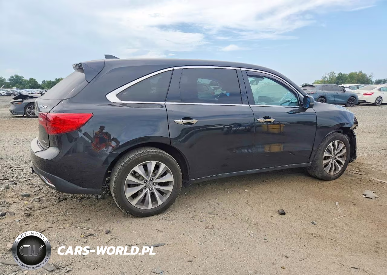 2014 Acura Mdx Technology VIN:5FRYD4H42EB026838 - 3