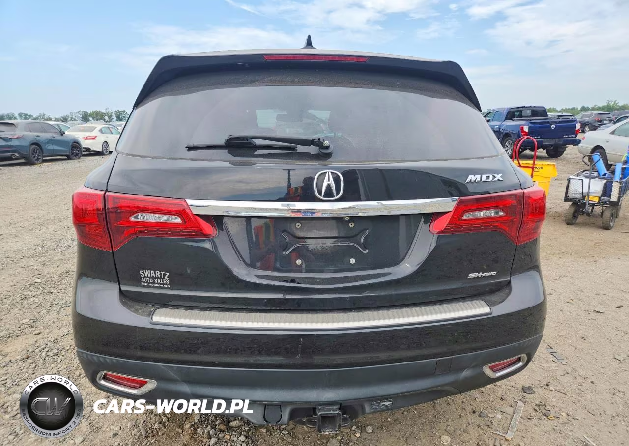 2014 Acura Mdx Technology VIN:5FRYD4H42EB026838 - 6