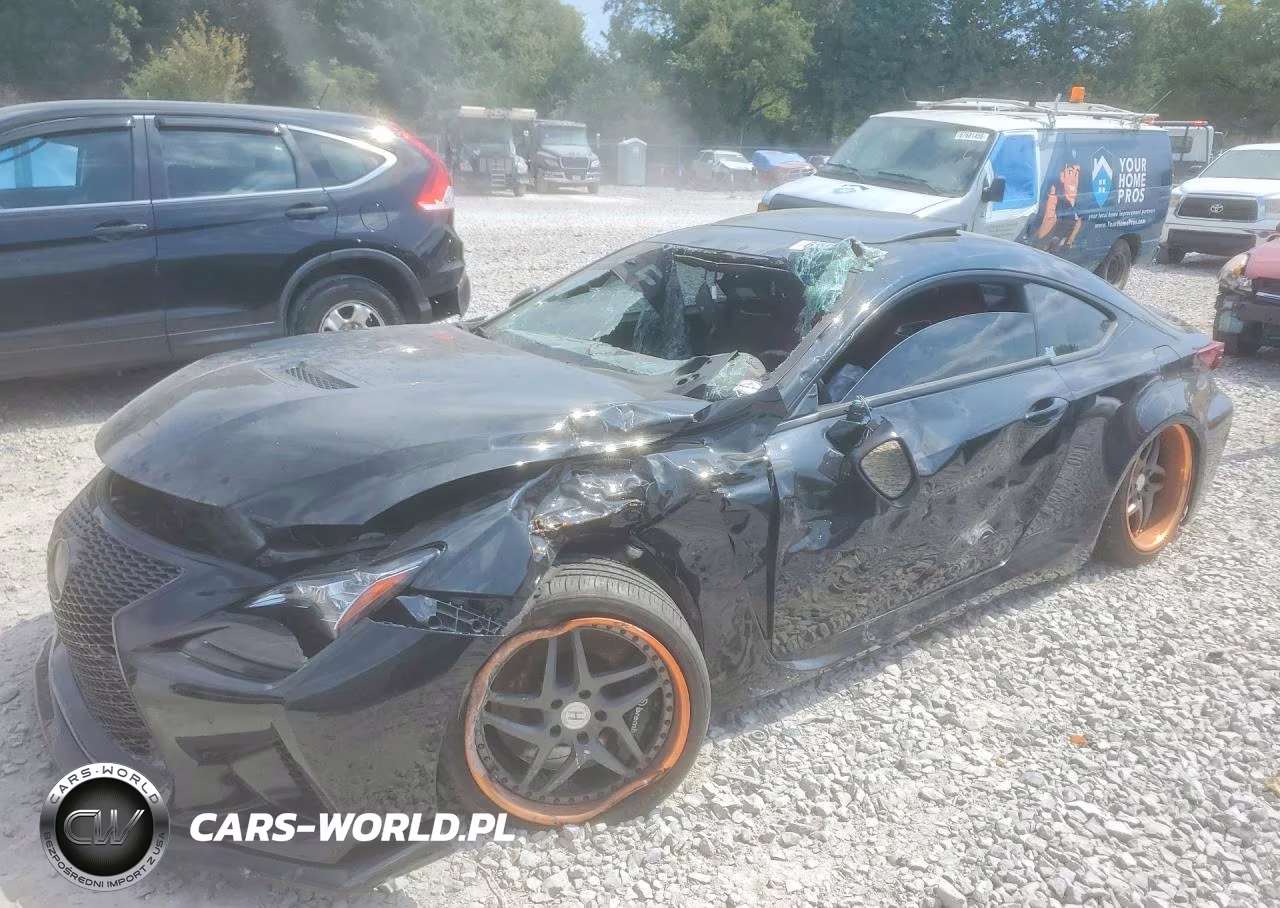 2016 Lexus Rc F Base VIN:JTHHP5BC5G5005676 - 1