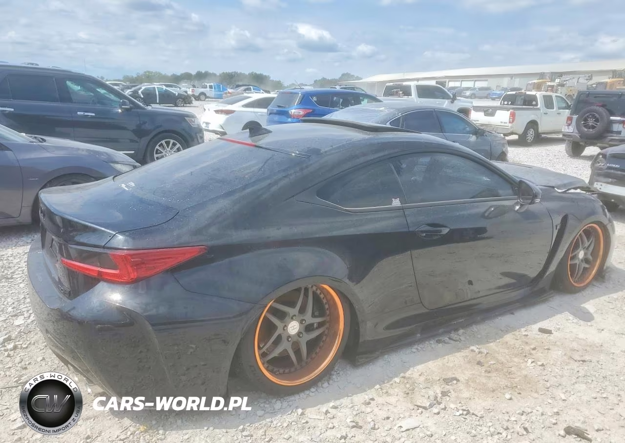 2016 Lexus Rc F Base VIN:JTHHP5BC5G5005676 - 3
