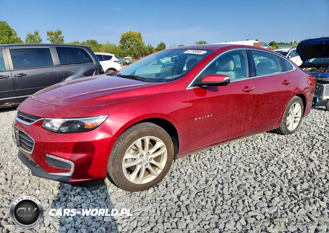 2017 Chevrolet Malibu Lt VIN:1G1ZE5ST4HF164060 - 1