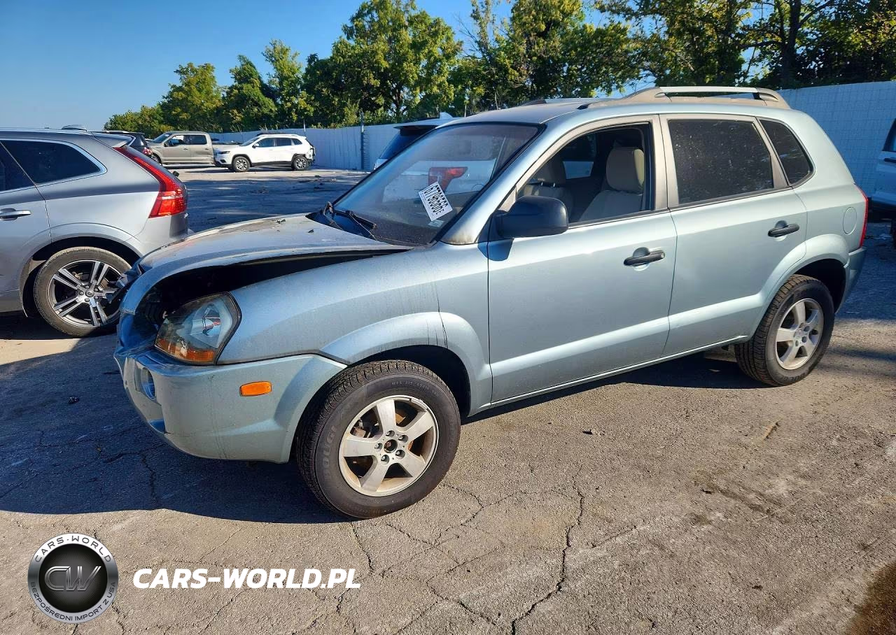 2008 Hyundai Tucson Gls VIN:KM8JM12B98U859472 - 1