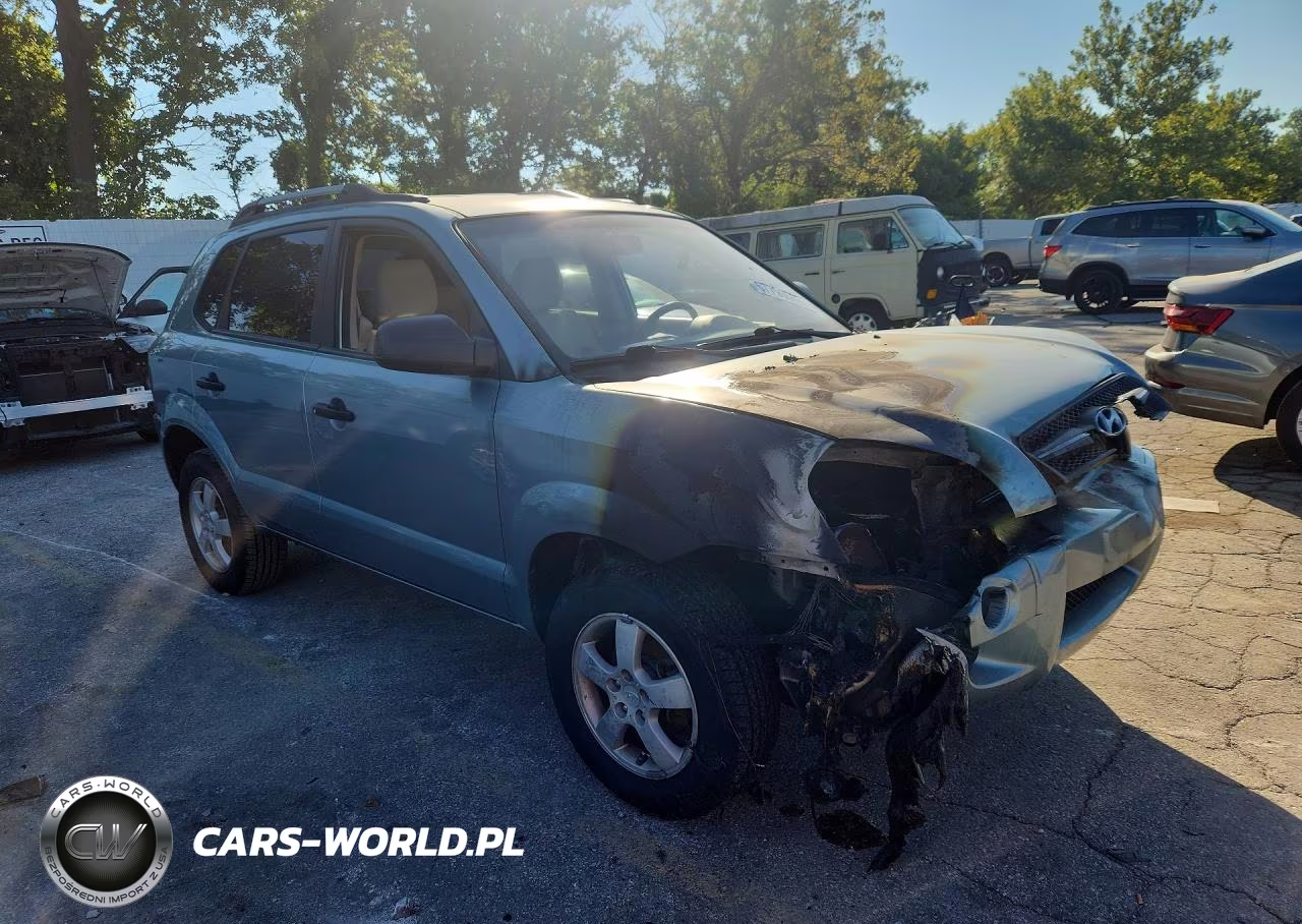 2008 Hyundai Tucson Gls VIN:KM8JM12B98U859472 - 4