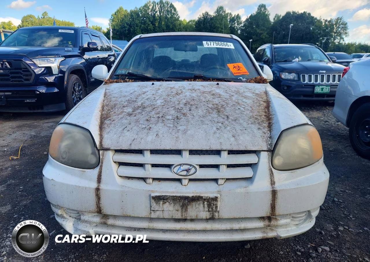 2005 Hyundai Accent Gls VIN:KMHCG45C55U658315 - 5