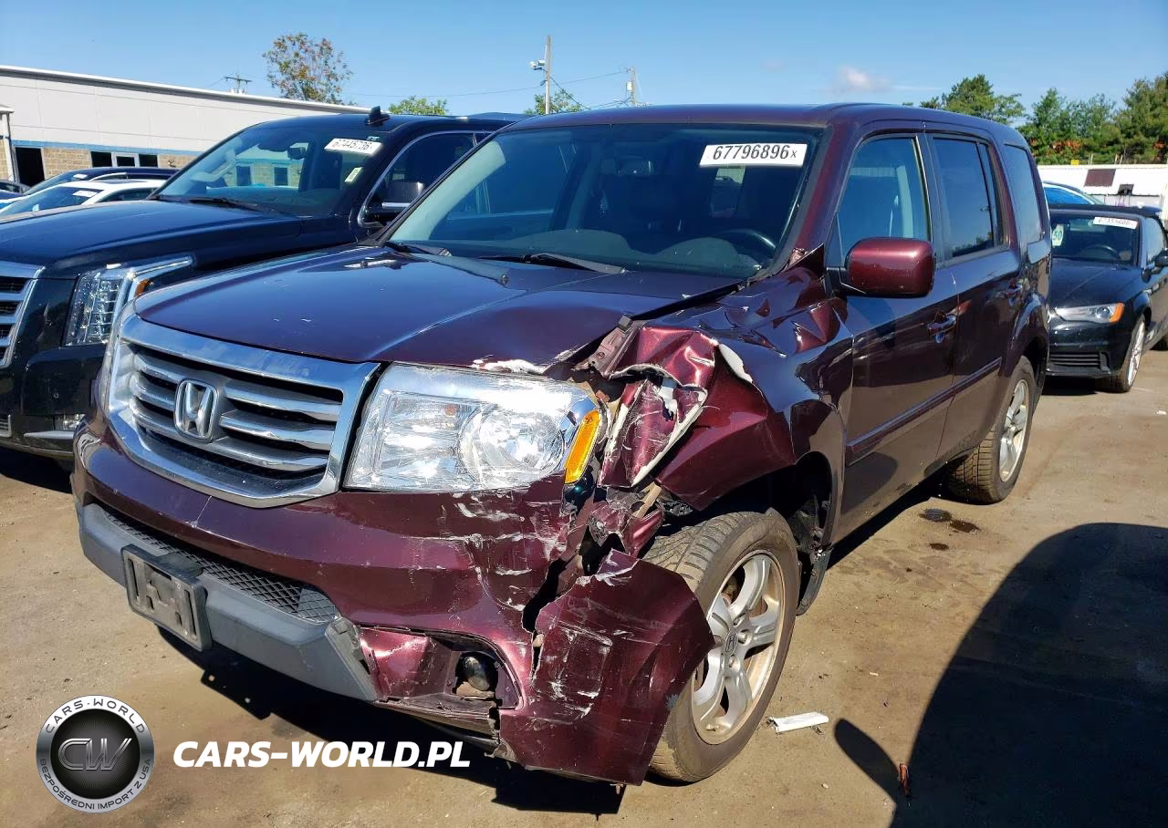 2014 Honda Pilot Exl – zdjęcie 1 z 13