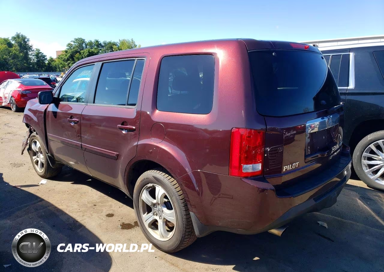 2014 Honda Pilot Exl VIN:5FNYF4H56EB027835 - 2
