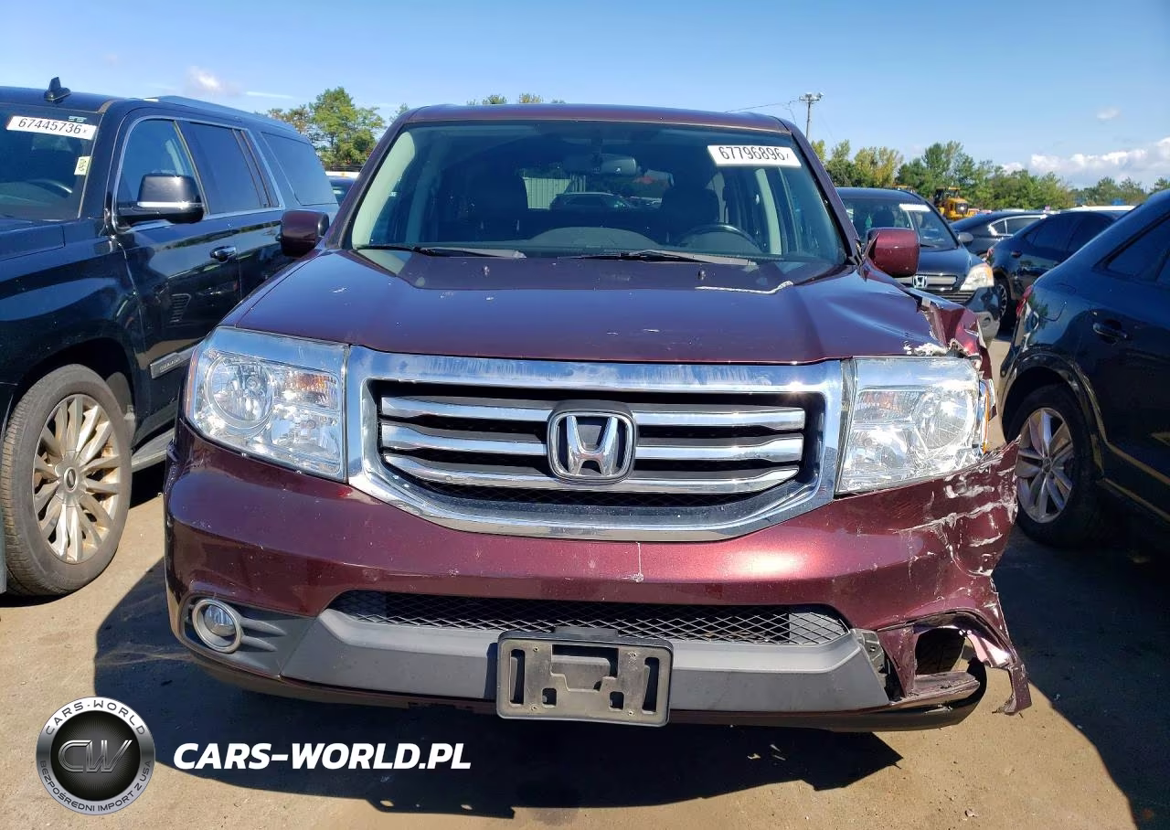 2014 Honda Pilot Exl VIN:5FNYF4H56EB027835 - 5
