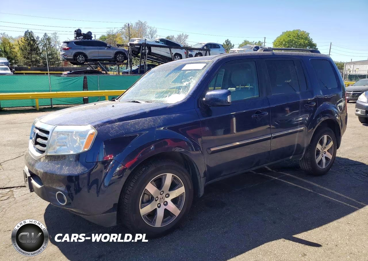 2013 Honda Pilot Touring VIN:5FNYF4H90DB024642 - 1