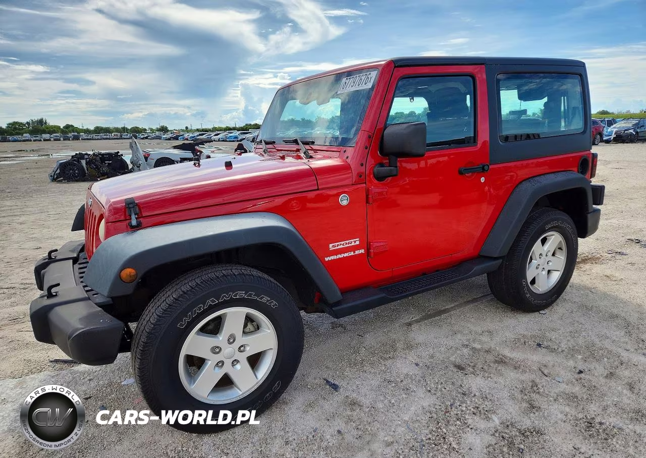 2012 Jeep Wrangler Sport VIN:1C4AJWAG7CL166471 - 1