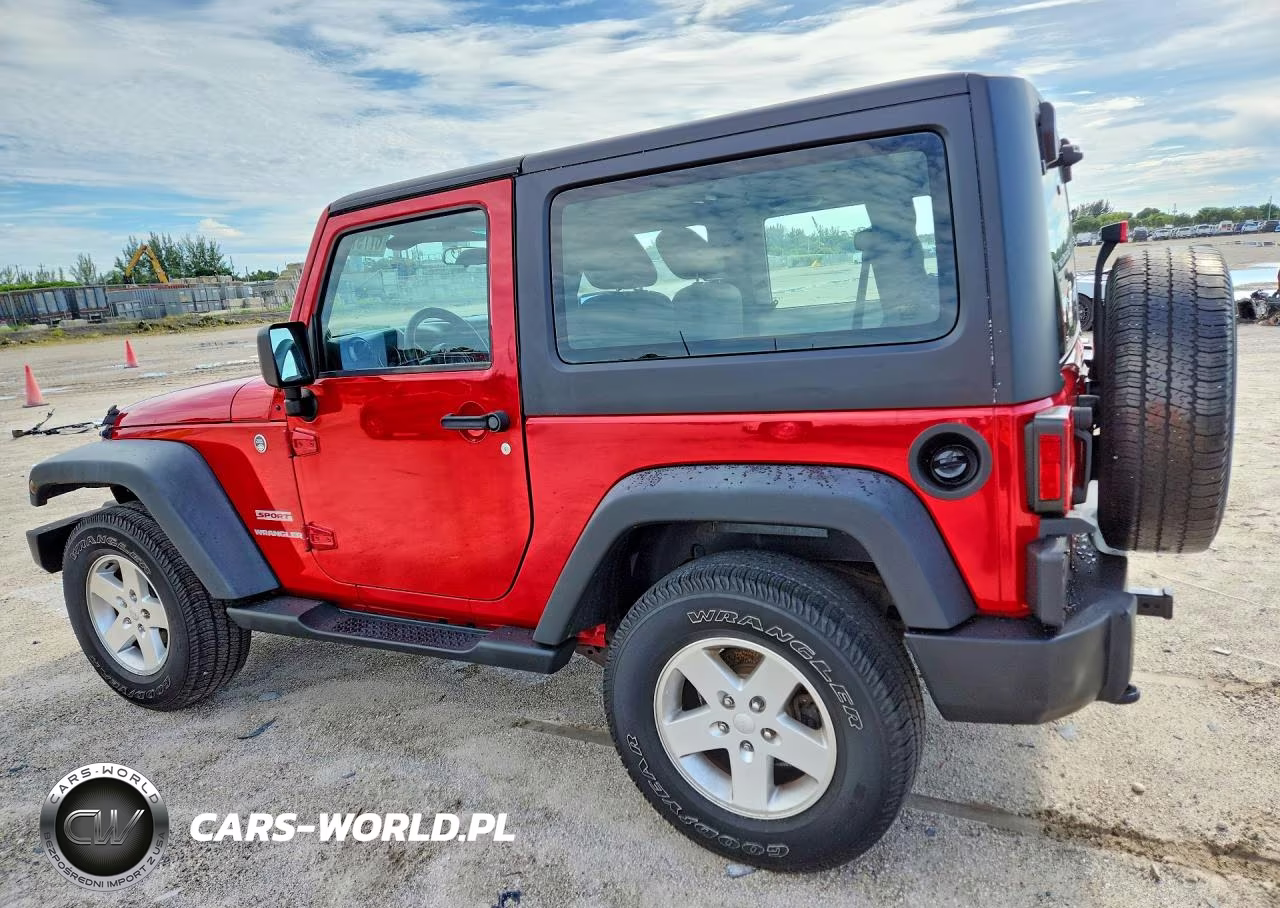 2012 Jeep Wrangler Sport VIN:1C4AJWAG7CL166471 - 2