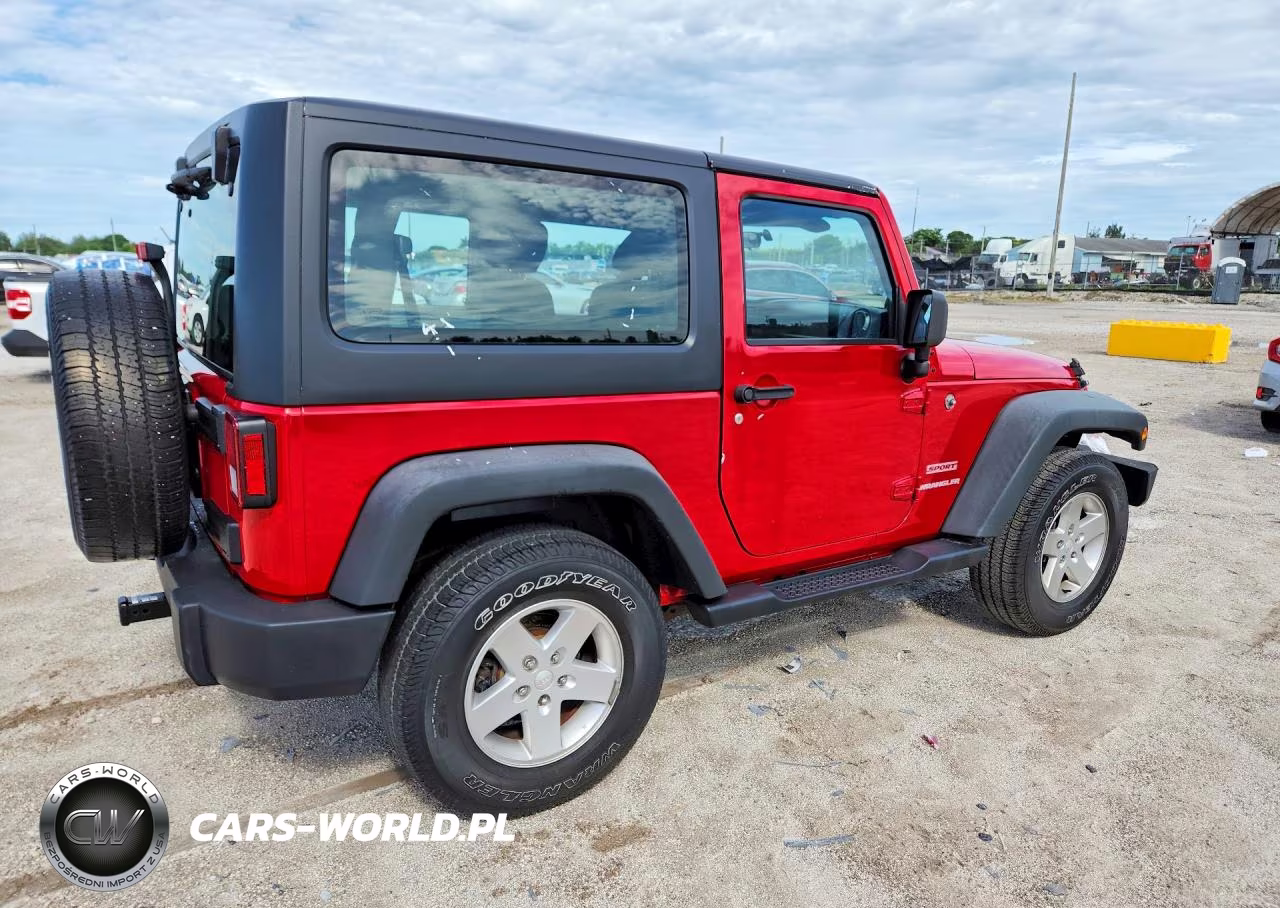 2012 Jeep Wrangler Sport VIN:1C4AJWAG7CL166471 - 3