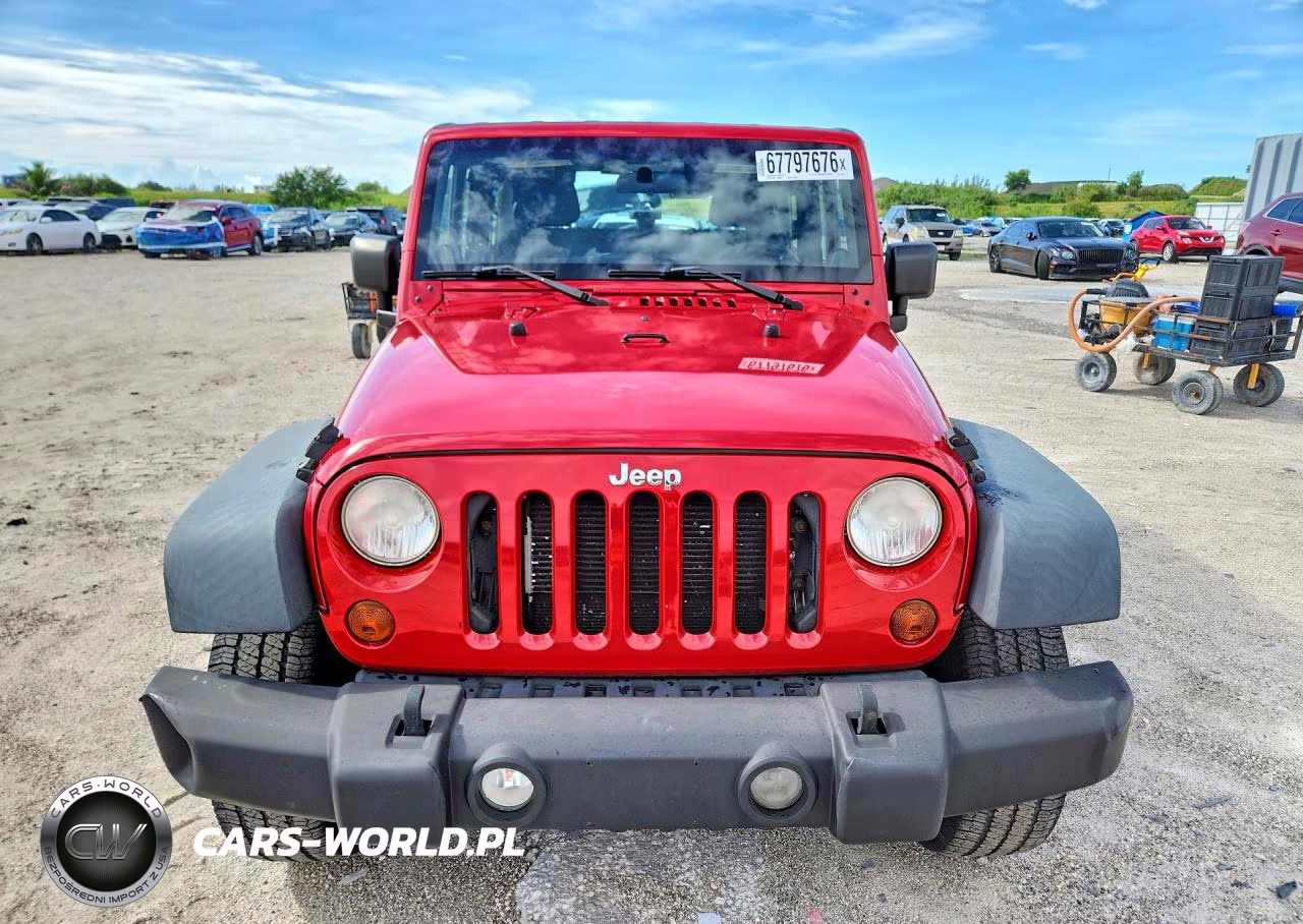 2012 Jeep Wrangler Sport VIN:1C4AJWAG7CL166471 - 5