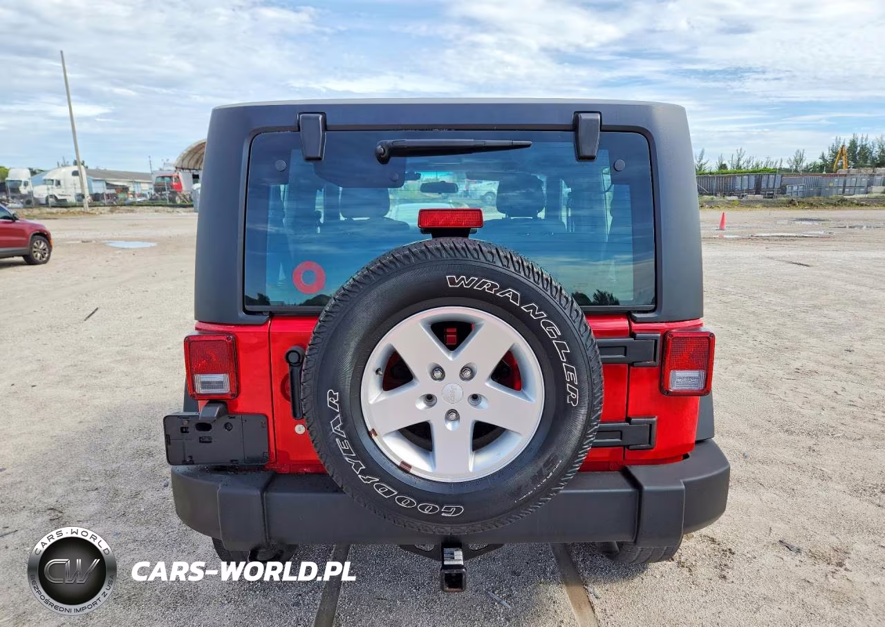 2012 Jeep Wrangler Sport VIN:1C4AJWAG7CL166471 - 6
