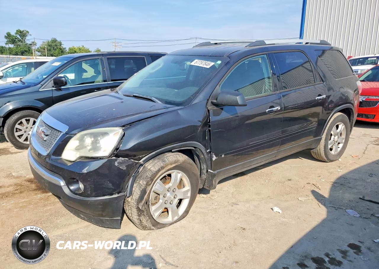2011 GMC Acadia Sle VIN:1GKKRPED4BJ351384 - 1