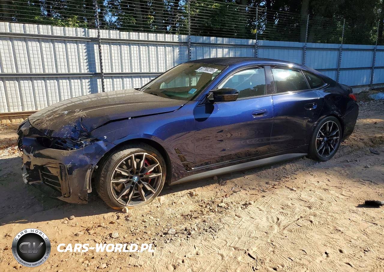 2024 BMW I4 M50 VIN:WBY33AW06RFS45590 - 1