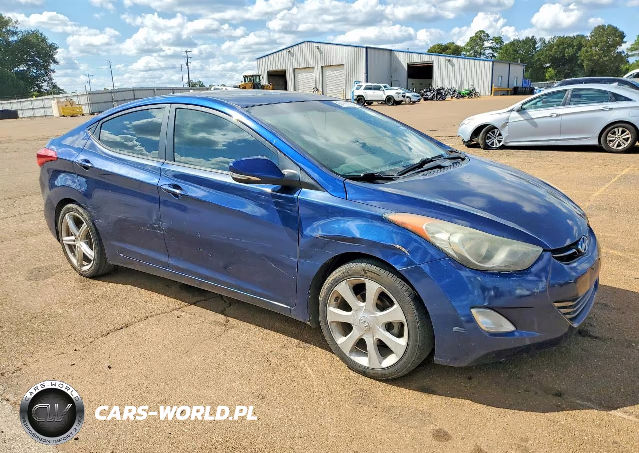 2013 Hyundai Elantra VIN:KMHDH4AEXDU618979 - 4