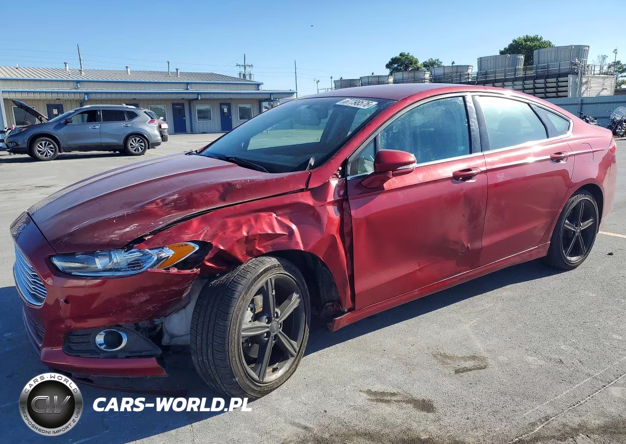 2016 Ford Fusion Se VIN:3FA6P0HD0GR143284 - 1