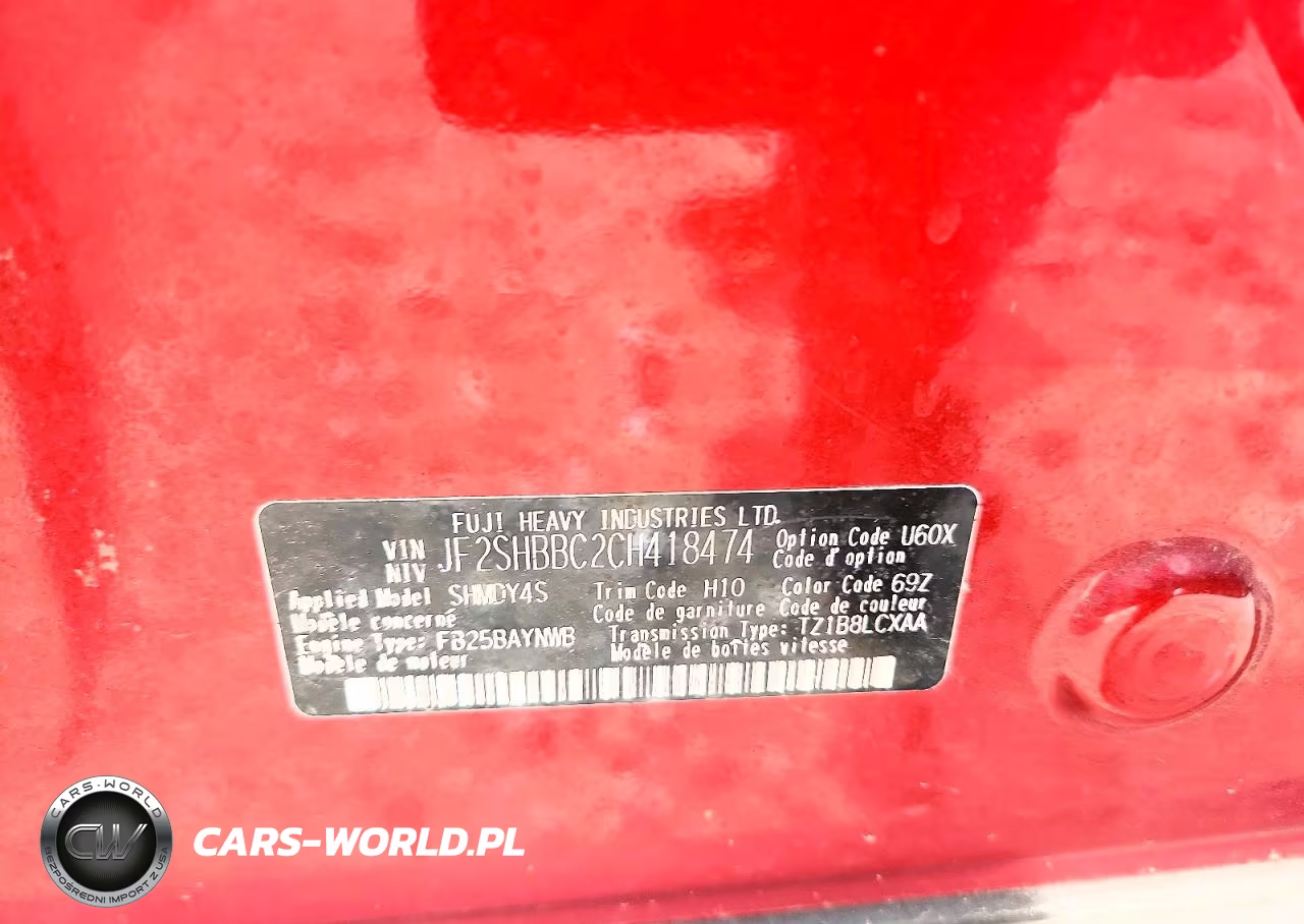 2012 Subaru Forester 2.5X VIN:JF2SHBBC2CH418474 - 13