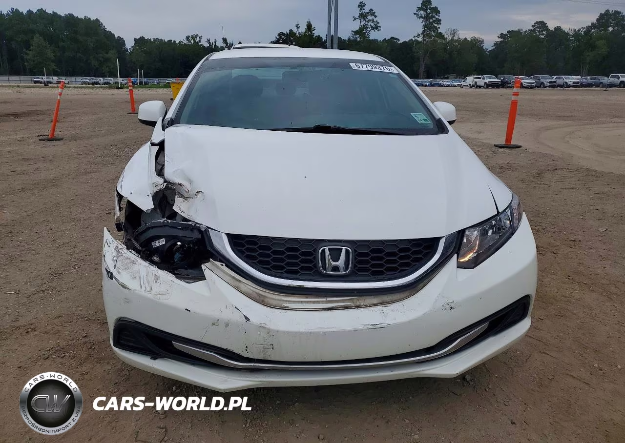 2013 Honda Civic Lx VIN:19XFB2F57DE076265 - 5