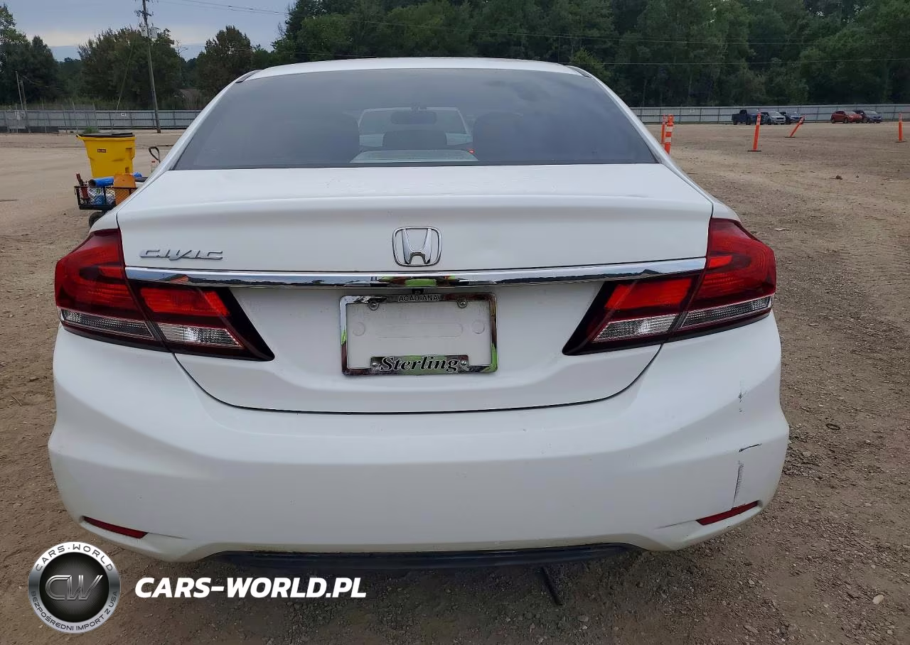 2013 Honda Civic Lx VIN:19XFB2F57DE076265 - 6