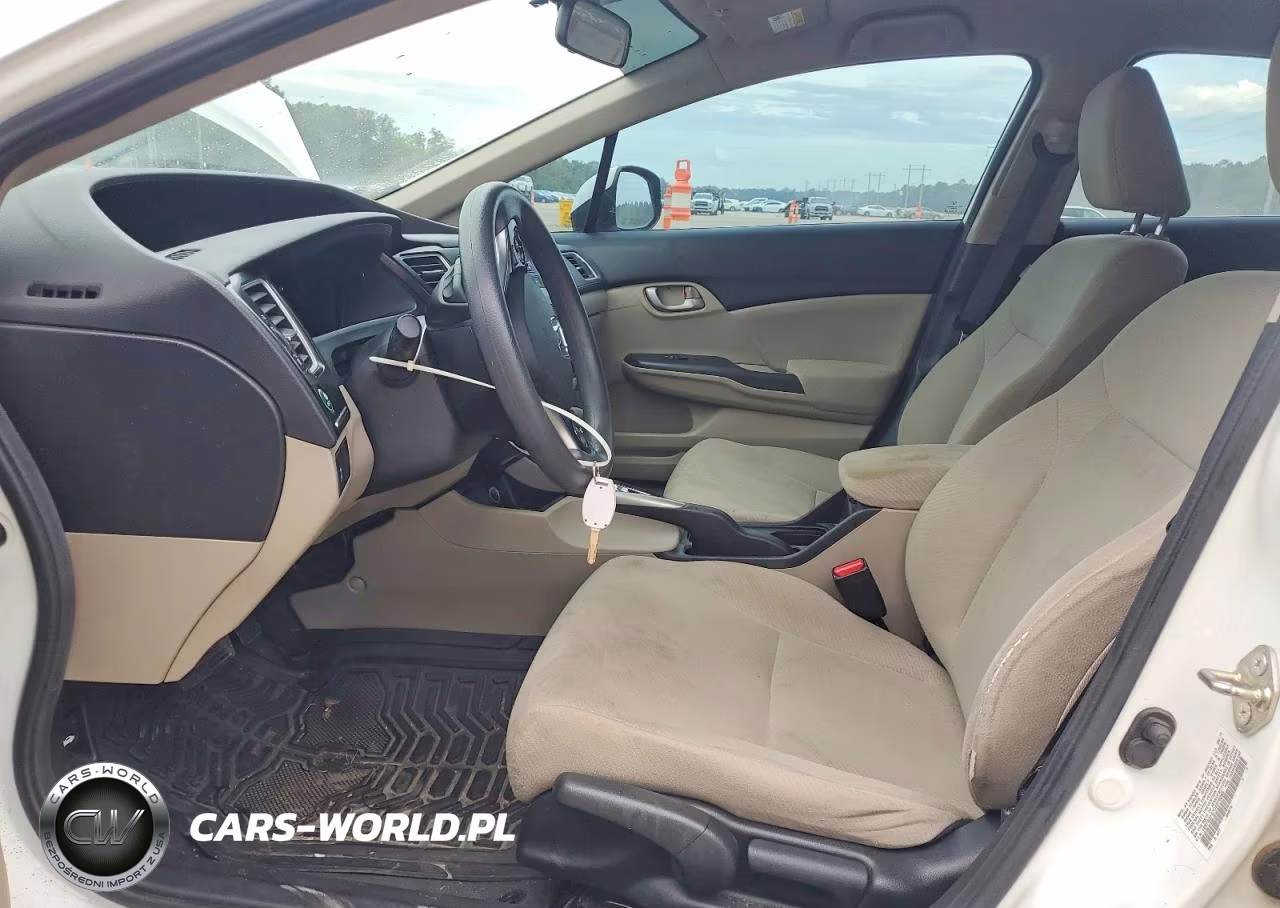 2013 Honda Civic Lx VIN:19XFB2F57DE076265 - 7