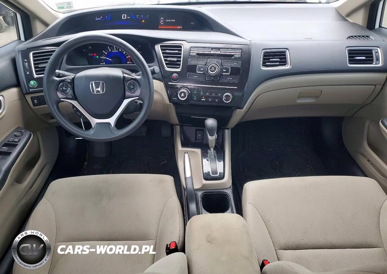 2013 Honda Civic Lx VIN:19XFB2F57DE076265 - 8