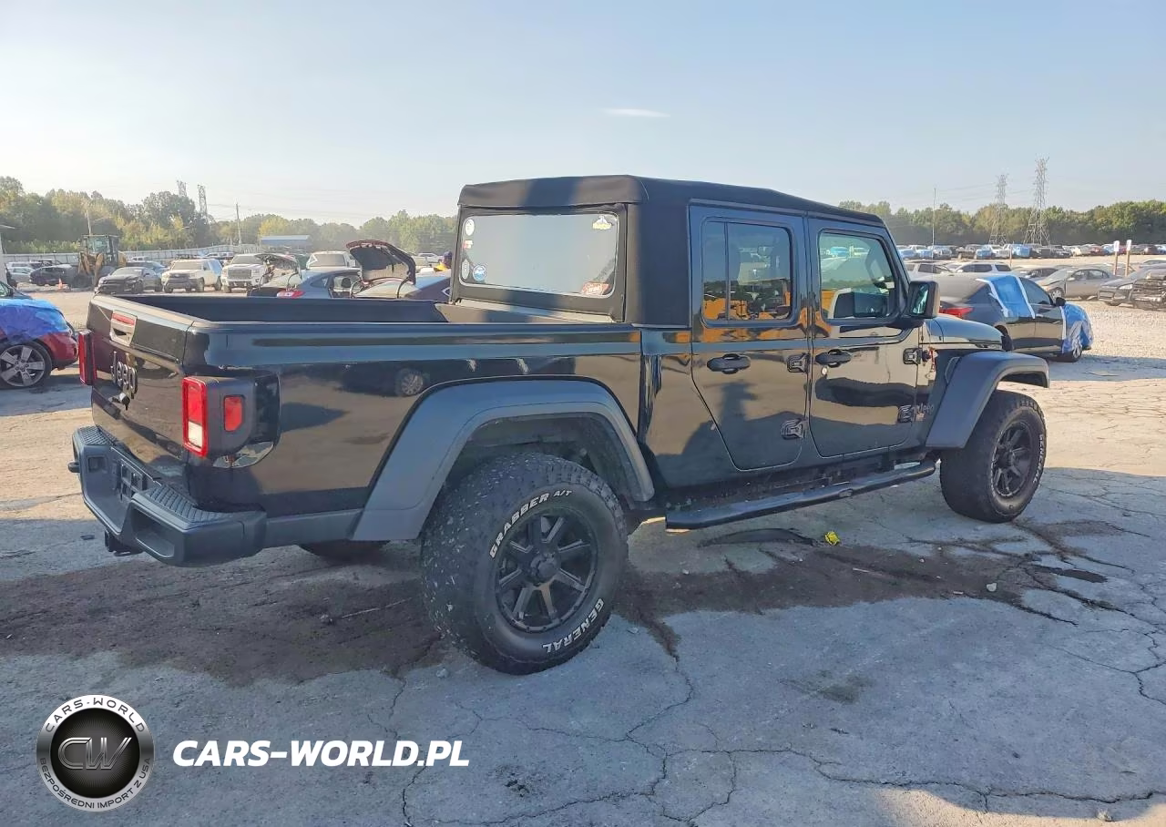 2020 Jeep Gladiator Sport VIN:1C6HJTAG8LL107823 - 3