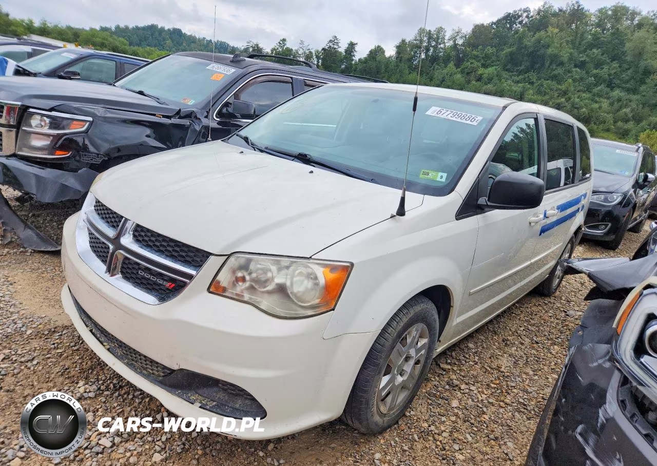 2012 Dodge Grand Caravan Se VIN:2C4RDGBG2CR366745 - 1