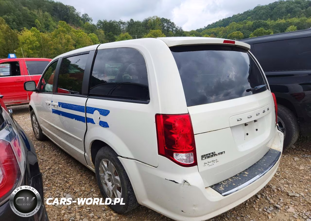 2012 Dodge Grand Caravan Se VIN:2C4RDGBG2CR366745 - 2