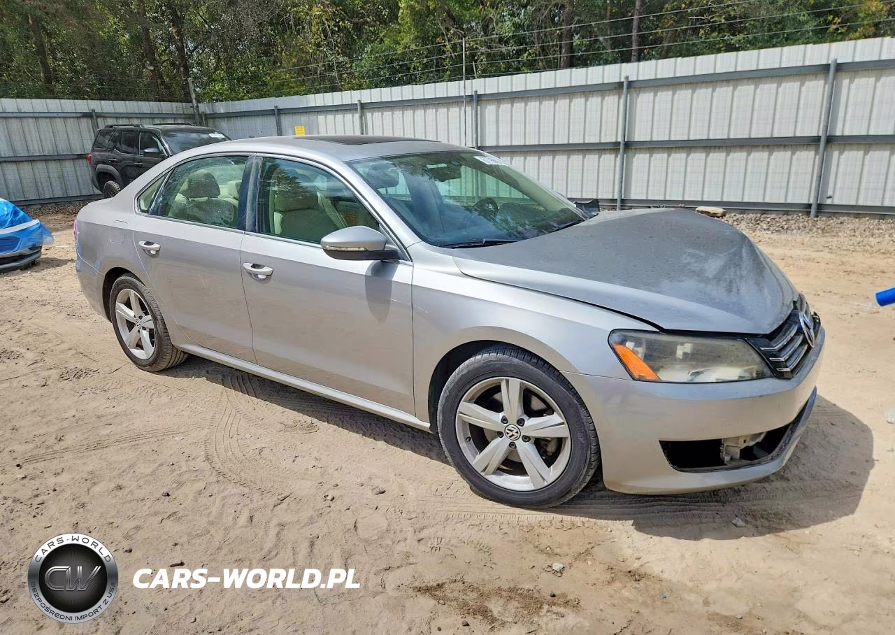 2012 Volkswagen Passat Se VIN:1VWBH7A36CC043177 - 4