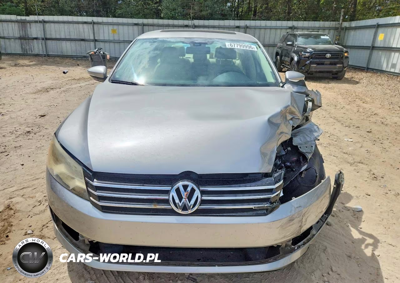 2012 Volkswagen Passat Se VIN:1VWBH7A36CC043177 - 5