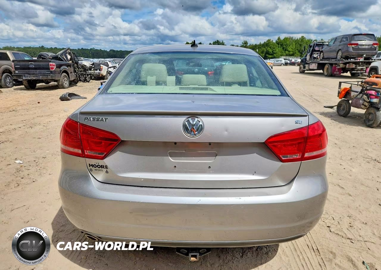 2012 Volkswagen Passat Se VIN:1VWBH7A36CC043177 - 6