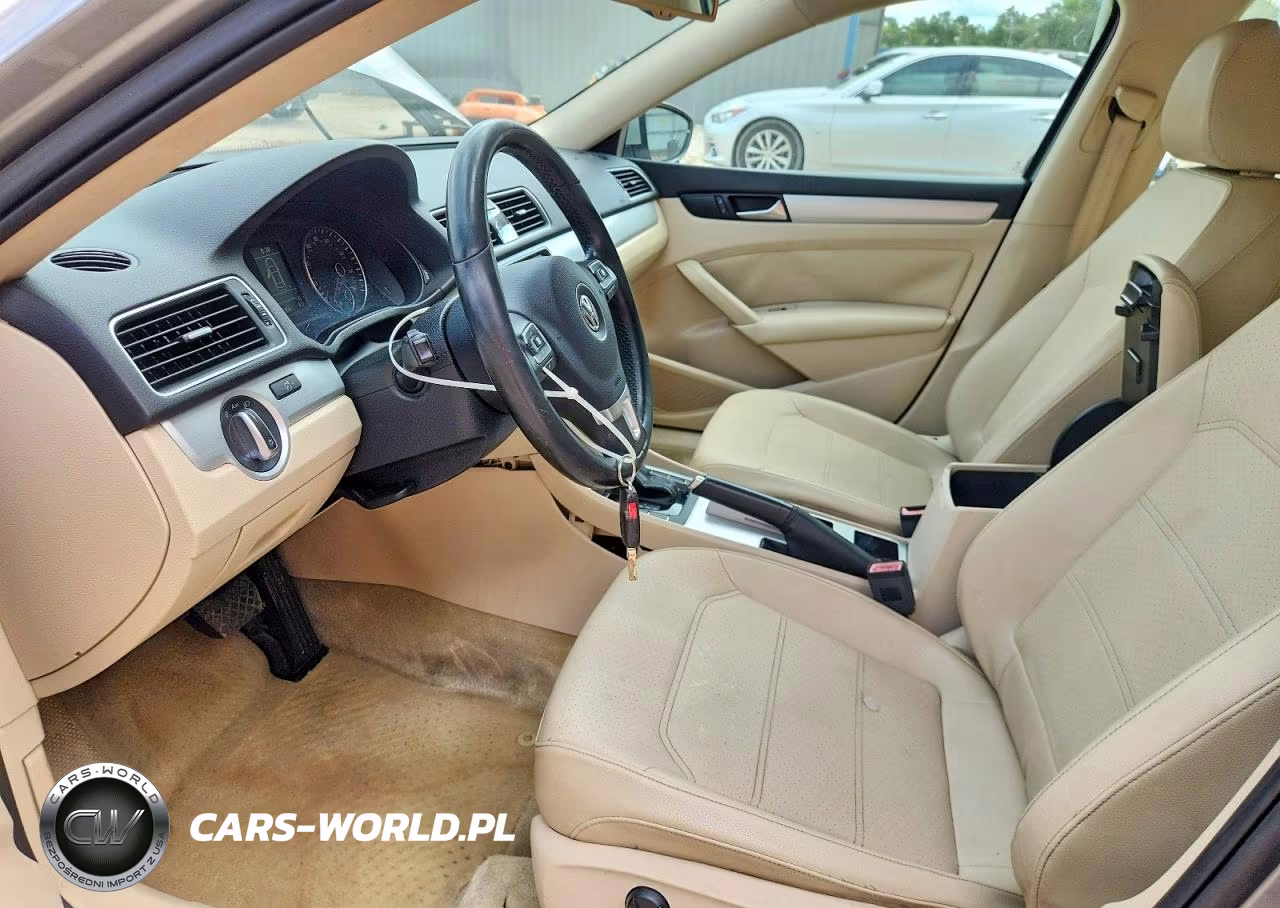 2012 Volkswagen Passat Se VIN:1VWBH7A36CC043177 - 7
