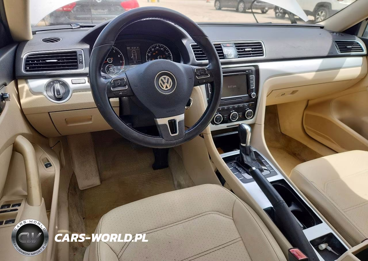 2012 Volkswagen Passat Se VIN:1VWBH7A36CC043177 - 8