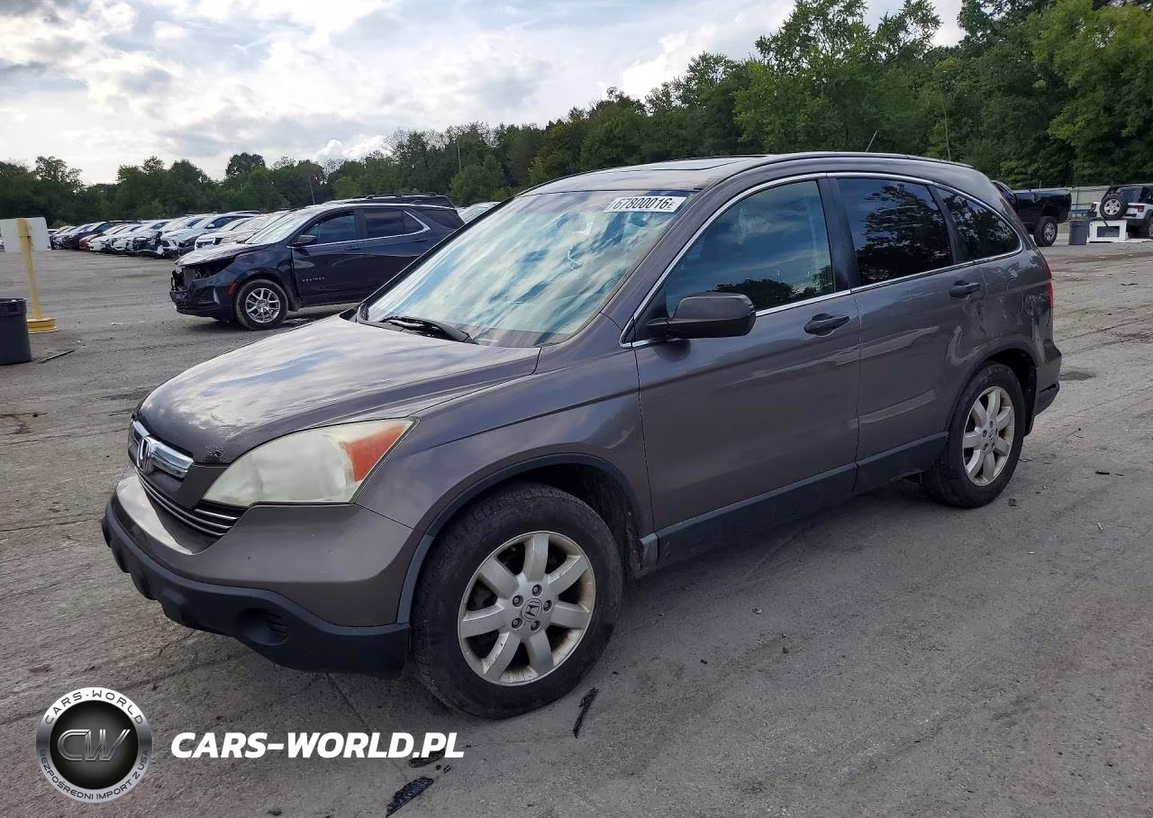 2009 Honda Cr-V Ex VIN:3CZRE48599G704619 - 1