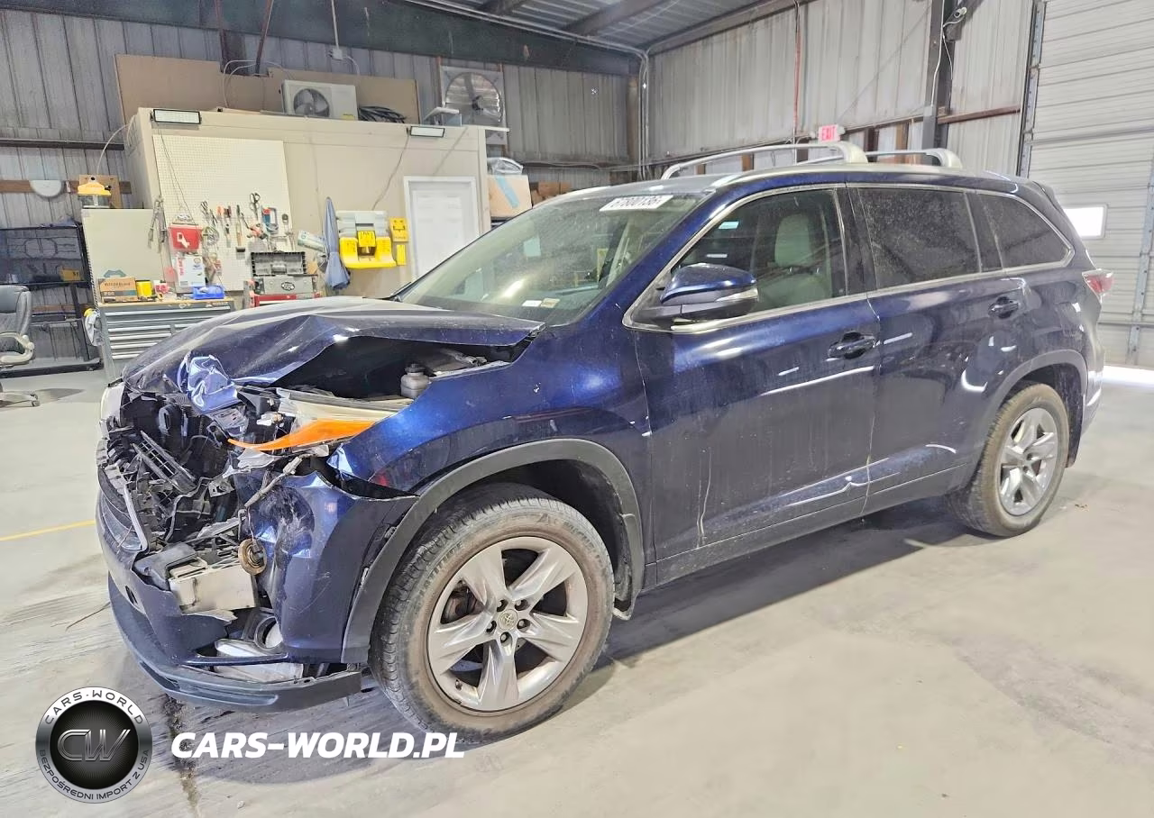2015 Toyota Highlander Limited VIN:5TDDKRFH3FS118918 - 1