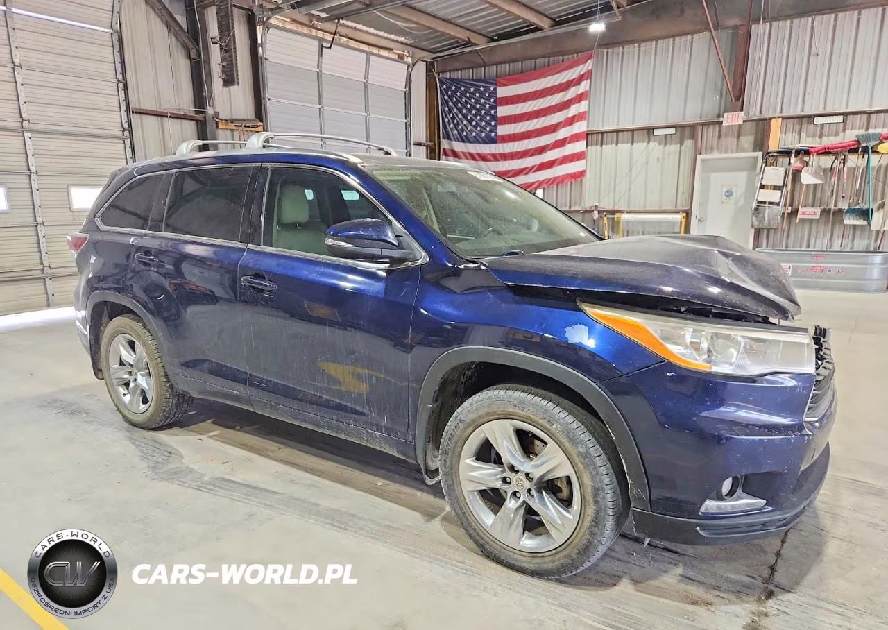 2015 Toyota Highlander Limited VIN:5TDDKRFH3FS118918 - 4