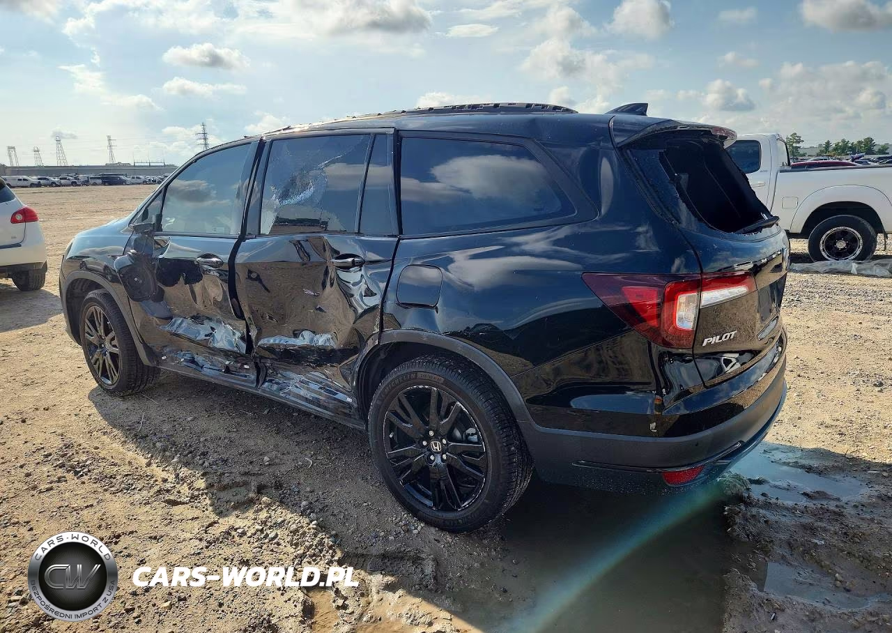 2020 Honda Pilot Black VIN:5FNYF6H7XLB027573 - 2