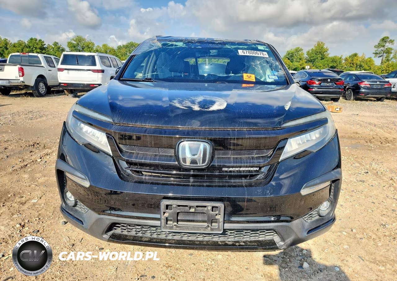 2020 Honda Pilot Black VIN:5FNYF6H7XLB027573 - 5