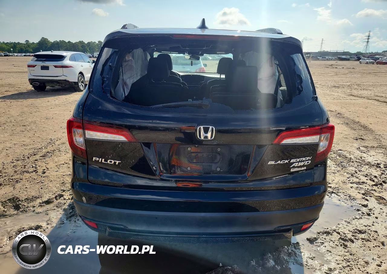2020 Honda Pilot Black VIN:5FNYF6H7XLB027573 - 6